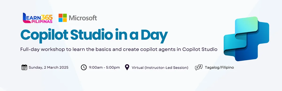 Copilot Studio in a Day Workshop